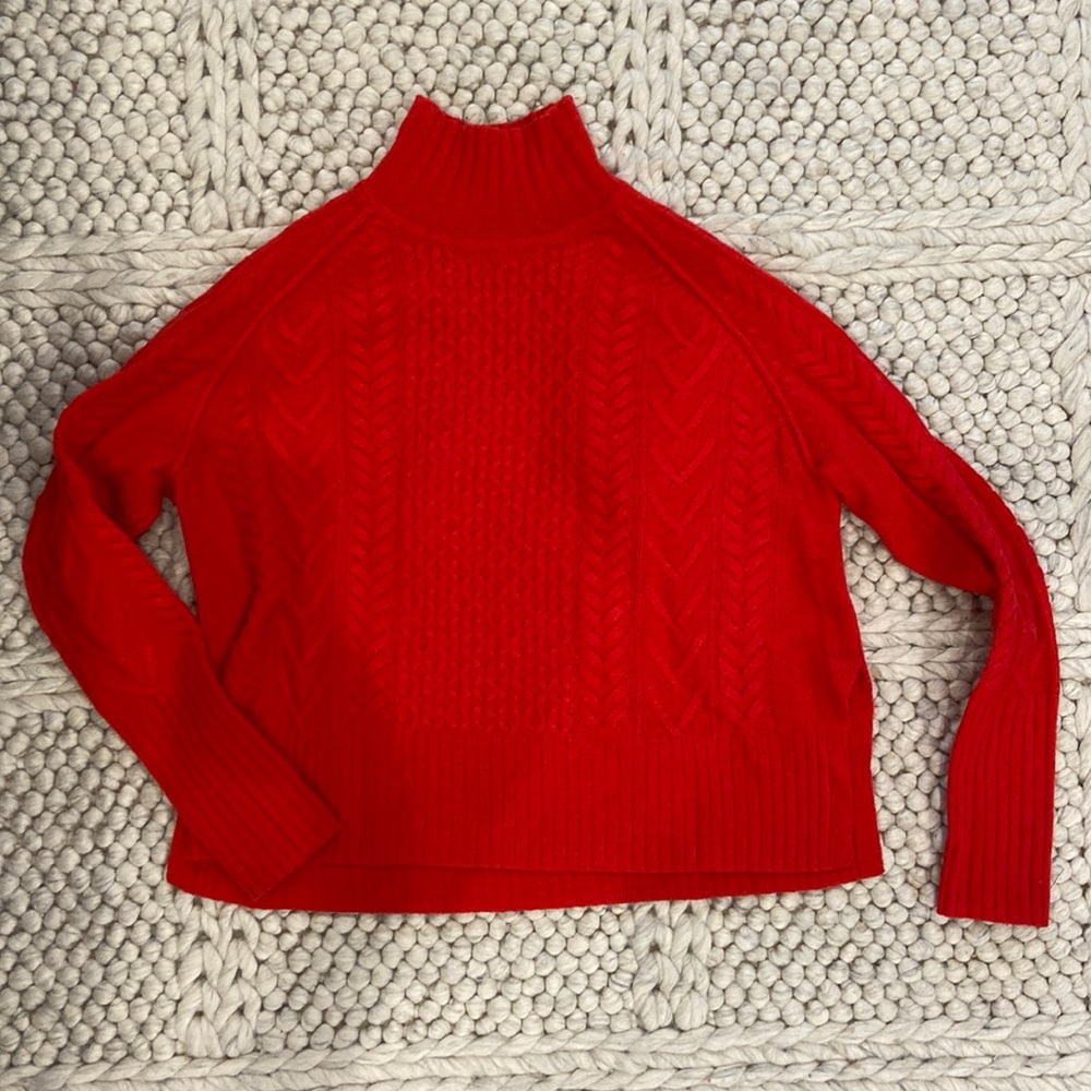 Whistles red vibrant sweater